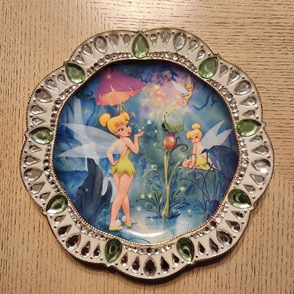 The Bradford Exchange Fairy Disney Tinker Bell Fairy Dust Collector Plate